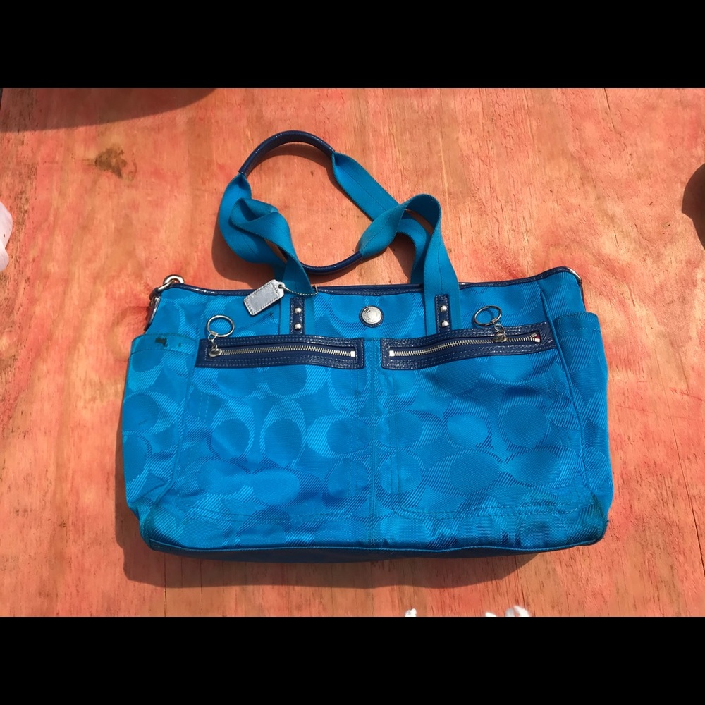 Coach diaper bag